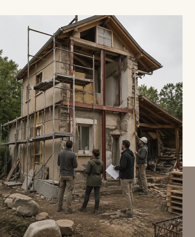Реконструкция загородного дома под ключ в Железногорске от бюро